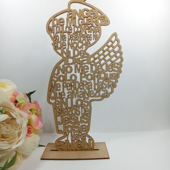 Angelito Bautizo Centro de Mesa Primera Comunión Baby Shower Baptism party favor - Picture 5 of 6